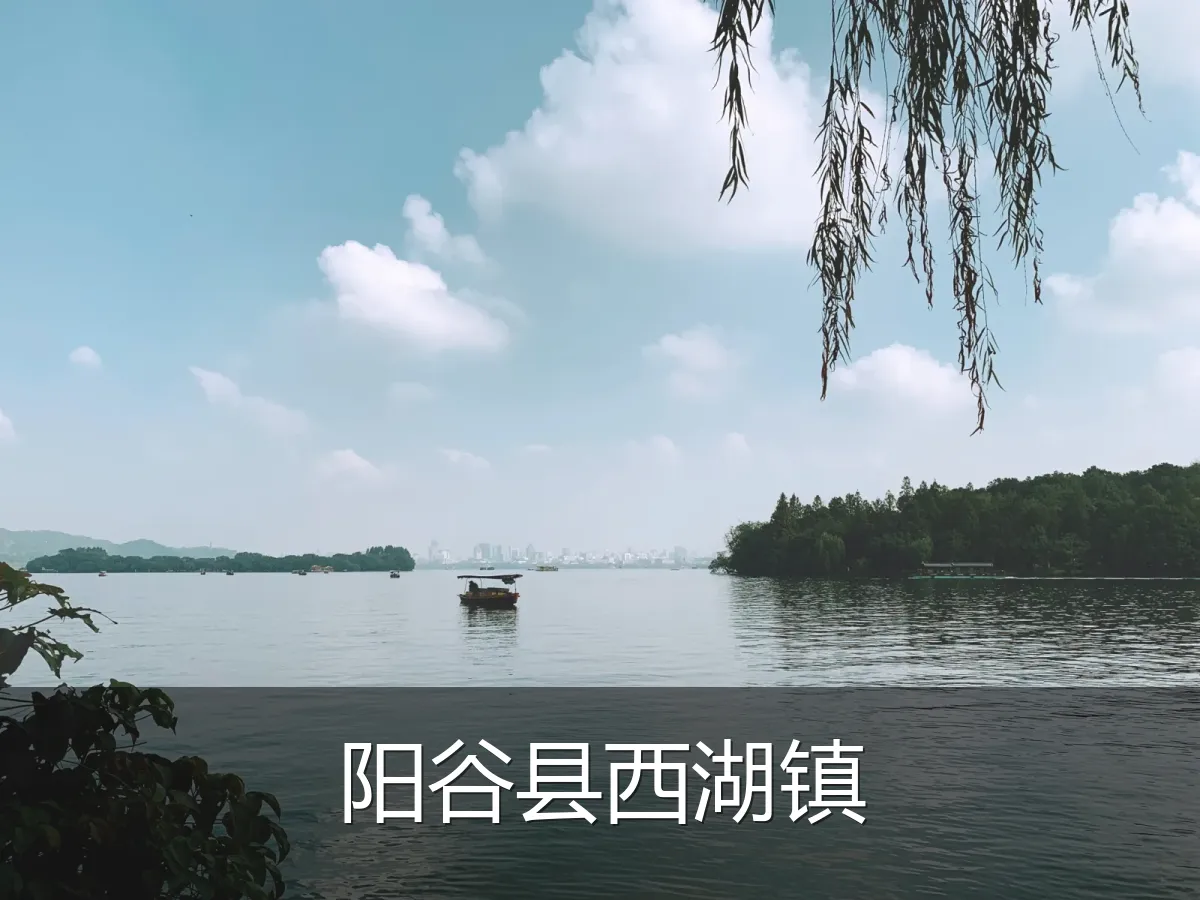 阳谷县西湖镇